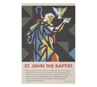 Puzzles pour Adolescents 75x50cm/1000pcs Puzzles pour Adultes St John The Baptist Jeu Familial Découpe De Précision pour Anniversaire, Noël 75x50cm/1000pcs