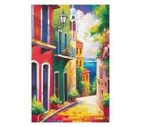 Puzzles pour Adolescents 75x50cm/1000pcs Puzzles Puerto Rico Puzzle pour Adultes, Jouet, Décoration Murale, pour Le Plaisir en Famille, Offrez-Lui Un Cadeau 75x50cm/1000pcs