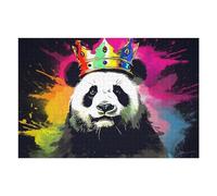 Puzzles pour Adolescents 75x50cm/1000pcs Puzzles Royal Panda Splash Art Jeux Amusants De Puzzle : Analyse Et Logique pour Anniversaire, Noël 75x50cm/1000pcs