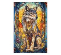 Puzzles pour Adolescents 75x50cm/1000pcs Puzzles Wolf Puzzle pour Adultes Jeux Relaxants Décoration Parfaite Cadeaux Anti-Stress 75x50cm/1000pcs