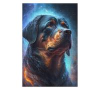 Puzzles pour Adolescents 75x50cm/1000pcs Rottweiler Dog Puzzle Adulte, Jouet, Décoration Murale, Motif À Assembler, Cadeaux d'anniversaire Et Cadeaux Uniques 75x50cm/1000pcs