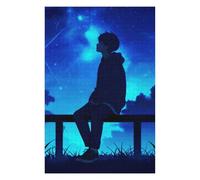 Puzzles pour Adolescents 75x50cm/1000pcs Sad Boy Puzzles pour Adultes Jeux Relaxants Décoration Parfaite Cadeaux Et Anniversaires Uniques 75x50cm/1000pcs