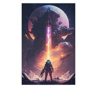 Puzzles pour Adolescents 75x50cm/1000pcs Space Explorer's Daring Journey Puzzles pour Adultes - Jeu Manuel - Cadeaux pour Femmes - Stimule Le Cerveau 75x50cm/1000pcs
