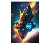 Puzzles pour Adolescents 75x50cm/1000pcs Spacecraft Nuclear Puzzle, Jouet, Décoration Murale, Difficile, Cadeau De Noël Ou d'anniversaire 75x50cm/1000pcs