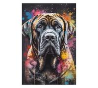 Puzzles pour Adolescents 75x50cm/1000pcs Spanish Mastiff Painting Puzzles pour Adultes : Analyse Et Logique du Jeu, Interaction Parent-Enfant 75x50cm/1000pcs