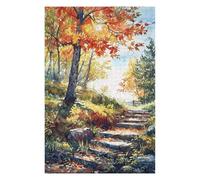 Puzzles pour Adolescents 75x50cm/1000pcs Steps to Fall Puzzles pour Adultes Jeux De Famille Améliore La Mémoire Cadeaux Uniques pour Anniversaire Et Noël 75x50cm/1000pcs