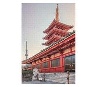 Puzzles pour Adolescents 75x50cm/1000pcs Tokyo Architecture Puzzle pour Adultes, Jeu De Réflexion, Une Œuvre d'art, Cadeaux Uniques pour Un Anniversaire Ou Noël 75x50cm/1000pcs