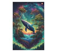 Puzzles pour Adolescents 75x50cm/1000pcs Whales and Nature Puzzles pour Adultes - Jeux De Construction - Améliore La Mémoire - Cadeaux Uniques pour Anniversaires Et Noël 75x50cm/1000pcs