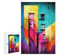 Puzzles pour Adolescents Abstract Street Art I Puzzles pour Adultes, Jouets Anti-Stress, Difficile, Cadeau d'anniversaire, Cadeaux, 1000 PCS