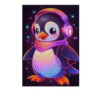 Puzzles pour Adolescents Adorable Penguin Puzzles pour Adultes, Jeu De Réflexion, Décoration Intérieure, pour Toute La Famille 38x26cm/1000pcs