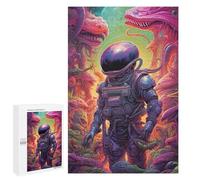 Puzzles pour Adolescents Alien Space Adventure Casse-tête pour Adolescents : Analyse Et Logique, Difficile Et Stimulant, Idéal comme Cadeau 1000 PCS