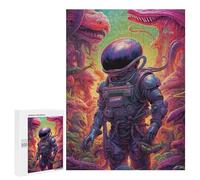 Puzzles pour Adolescents Alien Space Adventure Casse-tête pour Adolescents : Analyse Et Logique, Difficile Et Stimulant, Idéal comme Cadeau 500 PCS