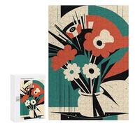 Puzzles pour Adolescents Amelia Bouquet of Flowers Puzzles pour Adolescents : Améliorent La Mémoire. Chaque Pièce Est Unique - Idée Cadeau d'anniversaire Unique 300 PCS