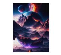 Puzzles pour Adolescents Ancestral Clouds Puzzles pour Adultes, Jeu De Réflexion, Décoration Intérieure, pour Toute La Famille 52x38cm/1000pcs