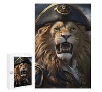 Puzzles pour Adolescents Angry Lion Pirates Puzzles pour Adultes, Jouets Anti-Stress, Difficile, Cadeau d'anniversaire, Cadeaux, 1000 PCS