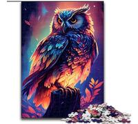Puzzles pour Adolescents, Animaux hiboux, pour Les 14 Ans et Plus, adaptés aux Couples, activités Amusantes à la Maison, Cadeaux d'anniversaire, Cadeaux de Voyage (Taille 26x38cm)