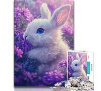 Puzzles pour Adolescents, Animaux, Lapin, idéal comme Cadeau pour Toute la Famille Convient aux Adolescents de 14 Ans et Plus (Taille 38x26cm)