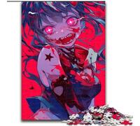Puzzles pour Adolescents Anime Demon Girl, adaptés aux Personnes de 14 Ans et Plus, Jeux éducatifs, Cadeaux du Père Noël Secret (Taille 50x75cm)