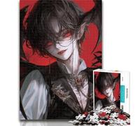 Puzzles pour Adolescents Anime Devil's Child Puzzle 1000 pièces pour Adultes Adolescents, Jouets éducatifs, Jeux Anti-Stress, Collection d'artistes, Beaux-Arts 26x38cm