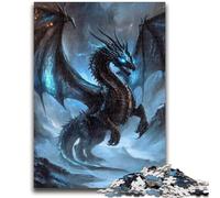 Puzzles pour Adolescents Anime Dragon Convient aux 14 Ans et Plus Jeu de Jouets intellectuels Jeu éducatif pour Anniversaire et Noël 26x38cm