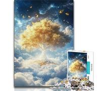 Puzzles pour Adolescents Arbre de Vie Puzzles 1000 pièces pour Adultes Cadeaux pour est idéal comme Cadeau pour Toute la Famille pour et 14 Ans 38x26cm