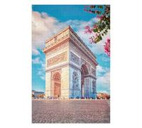 Puzzles pour Adolescents Arc De Triomphe Puzzle Familial - Améliore La Mémoire - Cadeau d'anniversaire Et Cadeau Unique 75x50cm/1000pcs