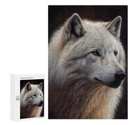Puzzles pour Adolescents Arctic Wolf Puzzles pour Adultes, Jouets Anti-Stress, Difficile, Cadeau d'anniversaire, Cadeaux, 300 PCS