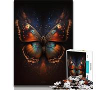 Puzzles pour Adolescents Art Dream Butterfly Puzzles pour Adultes 1000 pièces avec Affiche et fiche de Questions-réponses pour Les 14 Ans (26x38cm)
