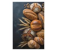 Puzzles pour Adolescents Artisan Breads Puzzles pour Adultes, Jeu De Réflexion, Décoration Intérieure, pour Toute La Famille 75x50cm/1000pcs