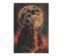 Puzzles pour Adolescents Astronaut Lost in Space Puzzle pour Adultes, Jouet Anti-Stress, Cadeau d'anniversaire Idéal 38x26cm/1000pcs