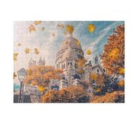 Puzzles pour Adolescents Autumn in Montmartre Puzzle pour Adultes - Jeu Manuel - Découpe De Précision - Idéal pour Un Anniversaire Ou Noël 1000pcs(52x38cm)