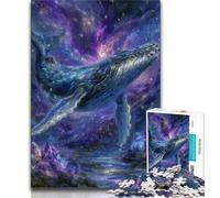 Puzzles pour Adolescents Baleine mystérieuse 1000 pièces, Jeux éducatifs, décoration d'intérieur, Convient pour la décoration de Bureau (Taille 38x26cm)