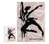 Puzzles pour Adolescents Ballet Dancer Painting Puzzles pour Adultes À Monter Soi-même, Décorations Murales, Idées Cadeaux pour Toute La Famille 300 PCS