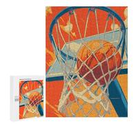 Puzzles pour Adolescents Basketball Hoop Action Casse-tête pour Adolescents : Analyse Et Logique, Difficile Et Stimulant, Idéal comme Cadeau 500 PCS