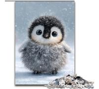 Puzzles pour Adolescents Bébé Pingouin, adaptés aux Personnes de 14 Ans et Plus Jeux éducatifs Cadeaux Secret Santa (Taille 50x75cm)