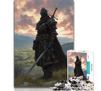 Puzzles pour Adolescents Black Knight 1 000 pièces pour Adultes à partir de 14 Ans Jeu Impossible pour Adultes et Adolescents (50x75cm)