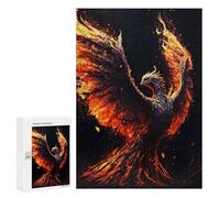 Puzzles pour Adolescents Black Phoenix Puzzles pour Adultes Jeu Manuel Cadeau d'anniversaire Cadeau d'anniversaire, Cadeaux, 300 PCS