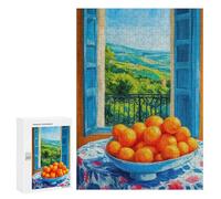 Puzzles pour Adolescents Bowl of Oranges Puzzles pour Adolescents - Décoration Murale - Cadeau Unique pour Anniversaire Et Noël