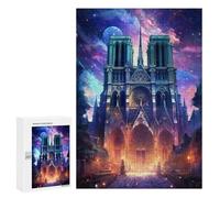 Puzzles pour Adolescents Cathedral Notre Dame Paris Puzzles pour Adolescents - Décoration Murale - Cadeau Unique pour Anniversaire Et Noël