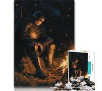 Puzzles pour Adolescents Chevaliers médiévaux 1000 pièces, Jeux éducatifs, décoration d'intérieur, Convient pour la décoration de Bureau (Taille 38x26cm)