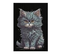 Puzzles pour Adolescents Child Cat Vintage Puzzles pour Adultes, Jouets À Monter Soi-même, Décoration Parfaite, Interaction Parent-Enfant 38x26cm/1000pcs