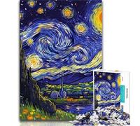 Puzzles pour Adolescents Ciel étoilé Ciel Nocturne 1 000 pièces pour Adolescents et Adultes Jouets éducatifs Jeux Anti-Stress renforce l'amour Entre Couples (38x26cm)