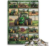 Puzzles pour Adolescents, Collage de tracteurs, Jouets éducatifs, activités Amusantes à la Maison, Cadeaux d'anniversaire, Cadeaux de Voyage 26x38cm