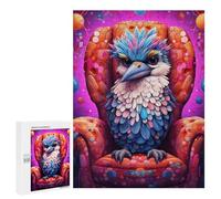 Puzzles pour Adolescents Colorful Feathered Friend Puzzles pour Adultes Jeux De Détente Cadeaux pour Femmes Idéal comme Cadeau pour Toute La Famille 500 PCS