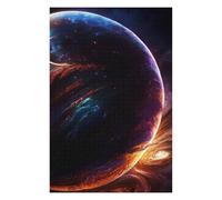 Puzzles pour Adolescents Colorful Planets Puzzle Anti-Stress - Un Cadeau Artistique pour Les Amis Et La Famille