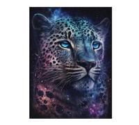 Puzzles pour Adolescents Colour Galaxy Leopard Puzzle Anti-Stress - Un Cadeau Artistique pour Les Amis Et La Famille