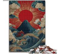 Puzzles pour Adolescents Corbeau Debout sur Un Livre, à partir de 14 Ans Chaque pièce est Unique Jeu Amusant et Stimulant pour Toute la Famille Bon Cadeau (Taille 26x38cm)