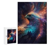 Puzzles pour Adolescents Cosmic Eagle Art Print-6 Puzzles pour Adultes À Monter Soi-même, Décorations Murales, Idées Cadeaux pour Toute La Famille 300 PCS