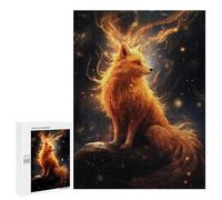 Puzzles pour Adolescents Cosmic Fox Spirit Puzzles pour Adolescents - Décoration Murale - Cadeau Unique pour Anniversaire Et Noël