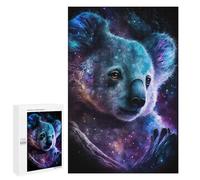 Puzzles pour Adolescents Cosmic Koala Art Print-9 Puzzle Anti-Stress pour Adolescents Chaque Pièce Est Unique - Idéal comme Cadeau pour Toute La Famille 1000 PCS